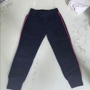 Gap kids girl fleece navy sweatpants